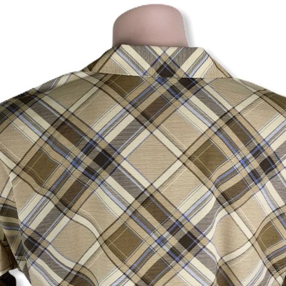 Lauren Ralph Lauren Riatana Plaid Surplice Blouse - Picture 6 of 13